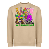 Mushroom mardi gras ma medical assistant Heavyweight Sweatshirt - AdoDesignShop