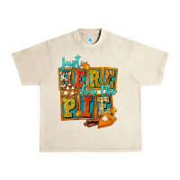 Sandshell Just Here For The Pie Urban Heavy Tee - FaDigitalArtStudio