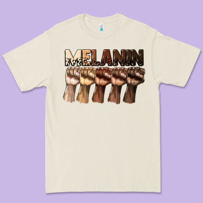 Melanin Juneteenth Premium Tee Designed By Cowgirlartshop