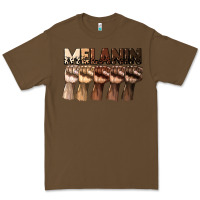 Cacao melanin juneteenth Premium Tee - CowGirlArtShop