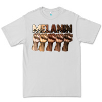 Dove Grey melanin juneteenth Premium Tee - CowGirlArtShop