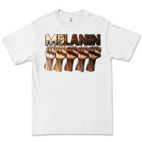 White melanin juneteenth Premium Tee - CowGirlArtShop