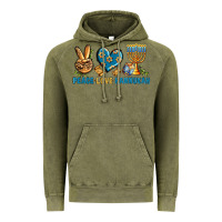 Vintage Olive Peace Love Hannukah Vintage Hoodie - BundleAndBundleShop