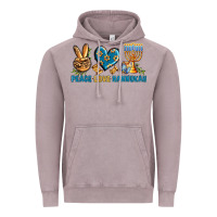 Vintage Zinc Peace Love Hannukah Vintage Hoodie - BundleAndBundleShop