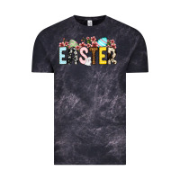 Cloud Black Western Easter Vintage Tee - OliviaCreatesArt