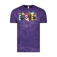 Cloud Purple Western Easter Vintage Tee - OliviaCreatesArt