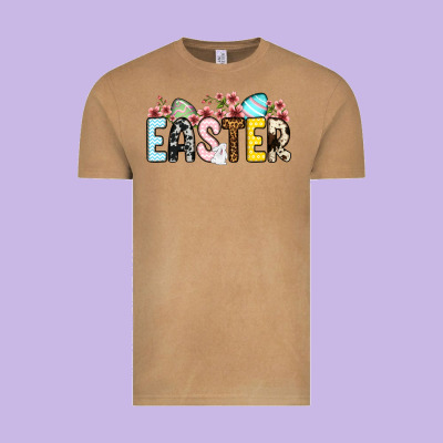 Western Easter Vintage Tee Designed By Oliviacreatesart