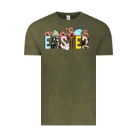 Vintage Olive Western Easter Vintage Tee - OliviaCreatesArt