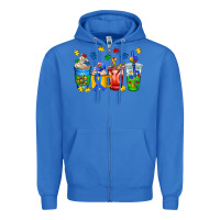 True Royal autism coffee cup Zipper Hoodie - AdoDesignShop