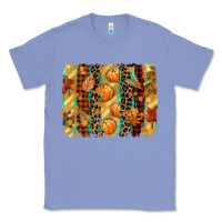 Colony Blue fall brushstroke Classic Tee - CowGirlArtShop