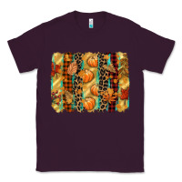 Plum fall brushstroke Classic Tee - CowGirlArtShop