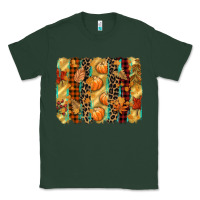 Sports Green fall brushstroke Classic Tee - CowGirlArtShop