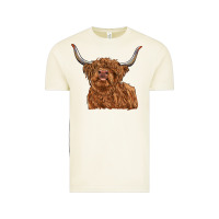 Vintage Arctic highland cow Vintage Tee - RanaPortraitStore