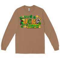 Toasted Coconut one lucky mama Long Sleeve Tee - FaDigitalArtStudio