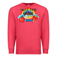 Cardinal back to school hello fifth grade 3200x2400 Premium Sweatshirt - AdoDesignShop