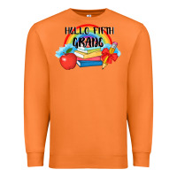 Carrot back to school hello fifth grade 3200x2400 Premium Sweatshirt - AdoDesignShop