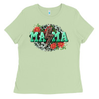 Matcha Mama rock lightning bolt Mother's Day Ladies Tee - CowGirlArtShop