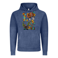 Vintage Denim Western Love with Gun Vintage Hoodie - BundleAndBundleShop