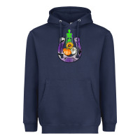 Navy horseshoe halloween Heavyweight Hoodie - AdoDesignShop