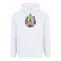 White horseshoe halloween Heavyweight Hoodie - AdoDesignShop