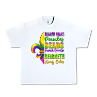 White mardi gras parades beads Urban Heavy Tee - FaDigitalArtStudio