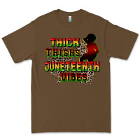 Cacao thick thighs juneteenth vibes cowgirl Premium Tee - CowGirlArtShop