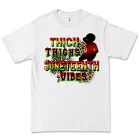 White thick thighs juneteenth vibes cowgirl Premium Tee - CowGirlArtShop