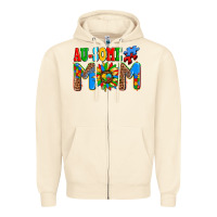 Sandshell ausome autism mom Zipper Hoodie - AdoDesignShop