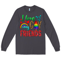 Smoke I Love My Gay Friends Long Sleeve Tee - BundleAndBundleShop