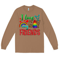 Toasted Coconut I Love My Gay Friends Long Sleeve Tee - BundleAndBundleShop