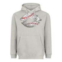 Moon Dust baseball lips Heavyweight Hoodie - AdoDesignShop