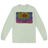 Matcha colorful zebra background Long Sleeve Tee - RanaPortraitStore