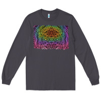 Smoke colorful zebra background Long Sleeve Tee - RanaPortraitStore