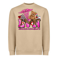 Valentines Day Lvn Licensed Vocational Nurse Heavyweight Sweatshirt | Teevron