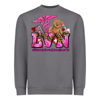 Storm valentines day lvn licensed vocational nurse Heavyweight Sweatshirt - AdoDesignShop