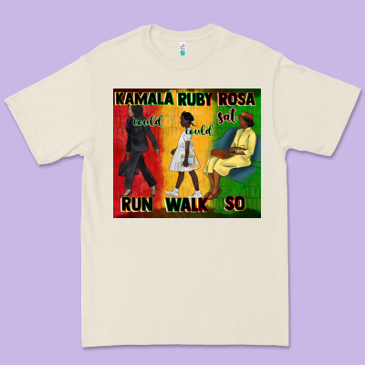 Rosa Sat So Ruby Could Walk So Kamala Could Run Tu Premium Tee Designed By Cowgirlartshop