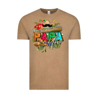 Vintage Coffee Papacita Vintage Tee - FaDigitalArtStudio