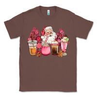 Chestnut pink christmas pink tree santa coffe cups Classic Tee - CowGirlArtShop