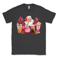 Smoke pink christmas pink tree santa coffe cups Classic Tee - CowGirlArtShop