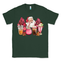 Pink Christmas Pink Tree Santa Coffe Cups Classic Tee | Teevron