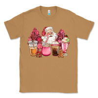 Toasted Coconut pink christmas pink tree santa coffe cups Classic Tee - CowGirlArtShop