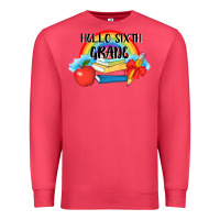 Cardinal back to school hello sixth grade 3200x2400 Premium Sweatshirt - AdoDesignShop