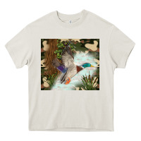 Cream duck hunting Heavy Core Tee - TumblerDesignByShophia