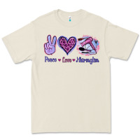 Bone Peace Love Hairstylist Premium Tee - Jasminsmagicworld