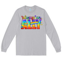 Moon Dust Always An Ally Pride LGBTQ Long Sleeve Tee - BundleAndBundleShop