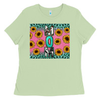 Mom Sunflower Glitter Ladies Tee | Teevron