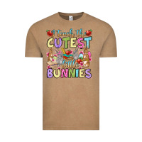 Vintage Coffee Easter Day I teach the cutest little bunnies Vintage Tee - OliviaCreatesArt