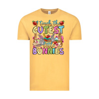 Vintage Mustard Easter Day I teach the cutest little bunnies Vintage Tee - OliviaCreatesArt