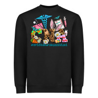 Black easter cna certified nursing assistant Heavyweight Sweatshirt - AdoDesignShop