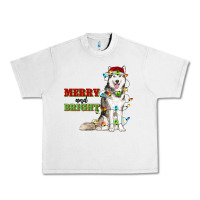 Lunar Rock Merry And Bright Husky Urban Heavy Tee - RanaPortraitStore